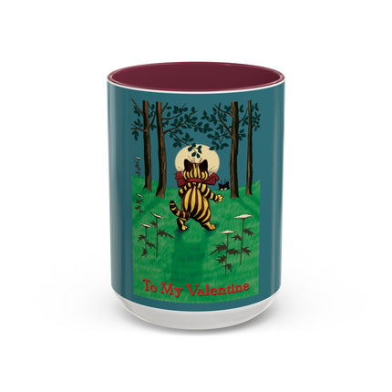 Peekaboo by Louis Wain Colorful Mugs (11oz, 15oz)