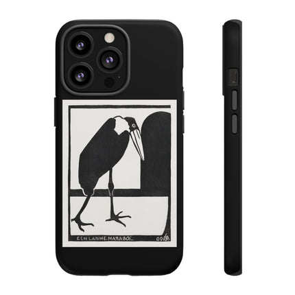 A Lame Marabou by Samuel Jessurun de Mesquita Phone Cases