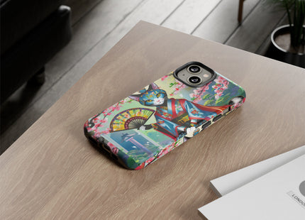 Cyberpunk Geisha Phone Cases