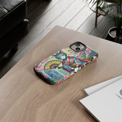 Cyberpunk Geisha Phone Cases