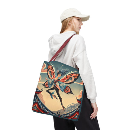 The Dragon Fairy of the Temple Tote Bag – Mythic Grace & Ancient Power