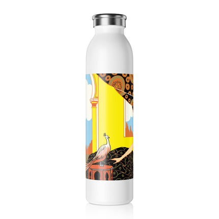 Glimpses of Opulence by Ezio Anichini Slim Water Bottle