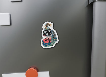 Japanese Woman by Keisai Eisen Die-Cut Magnets (5 Sizes)