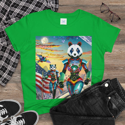 Cyber Punk Robots Cotton Tee