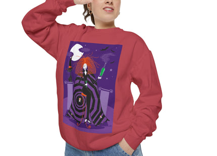 Mystic Elegance Unisex Garment-Dyed Sweatshirt