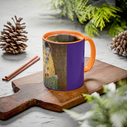 The Kiss by Gustav Klimt Colorful Mugs (11oz, 15oz)