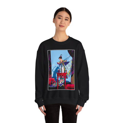A Visual Journey by Umberto Brunelleschi Women's Heavy Blend™ Crewneck Sweatshirt