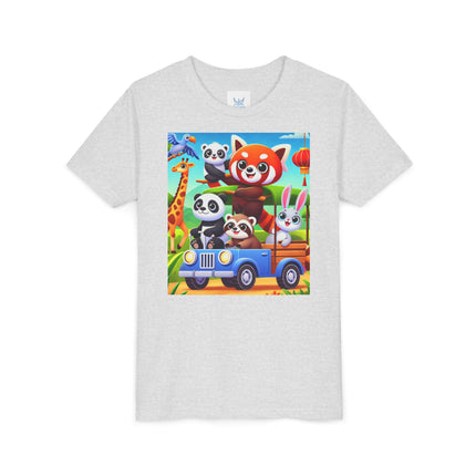 Safari Friends on the Move Youth Short Sleeve Tee