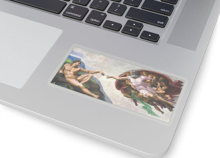 The Creation of Adam by Michelangelo Buonarroti Kiss-Cut Stickers (4 Stickers)