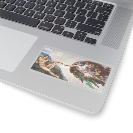 The Creation of Adam by Michelangelo Buonarroti Kiss-Cut Stickers (4 Stickers)