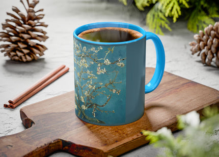 Almond Blossom by Vincent van Gogh Colorful Mugs (11oz, 15oz)