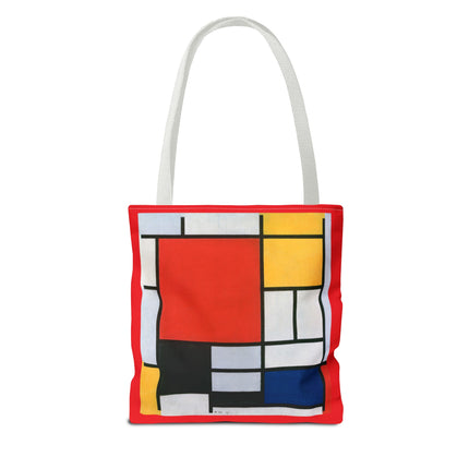 Composition with Red, Yellow, Blue, and Black by Piet Mondrian Tote Bag (AOP)