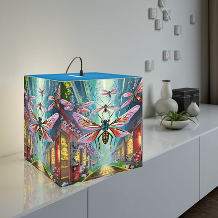 Neon Swarm Light Cube Lamp
