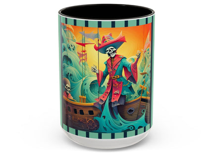 Skeleton Crew of the Misty Seas Colorful Mugs (11oz, 15oz)