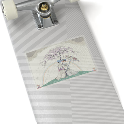 L’Arc-en-Ciel by George Barbier Kiss-Cut Stickers (4 Sizes)