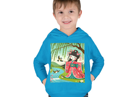 Sparrow Dance Geisha Fairy Toddler Pullover Fleece Hoodie
