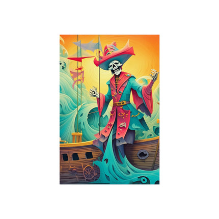 Skeleton Crew of the Misty Seas Fine Art Posters