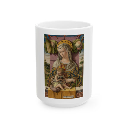 Madonna and Child by Carlo Crivelli Ceramic Mug (11oz, 15oz)