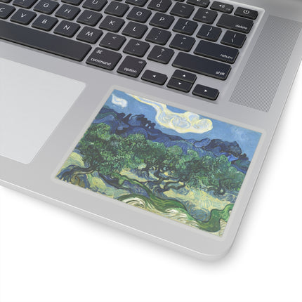 Olive Trees by Vincent Van Gogh Kiss-Cut Stickers (4 Sizes)