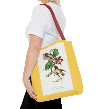 Versicolored Barbet by Paul Gervais Tote Bag (AOP)