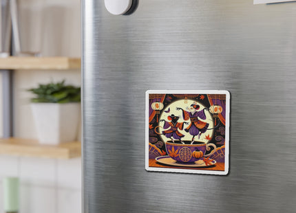 Theatrical Halloween Kabuki Mice Die-Cut Magnets (5 Sizes)
