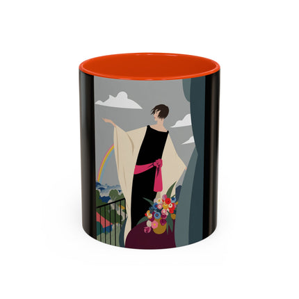 Rainbow Reverie Colorful Mugs – Elegant Renewal & Serene Beauty