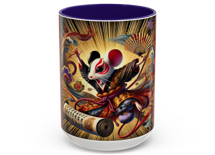 Theatrical Mouse on a Mission Colorful Mugs (11oz, 15oz)