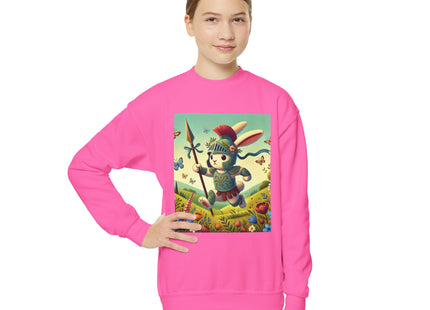 Rabbit Gladiator Youth Crewneck Sweatshirt