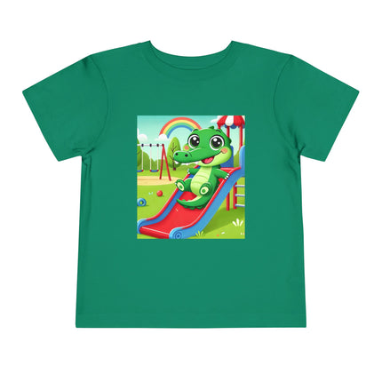Playground Crocodile Joy Toddler Short Sleeve Tee