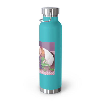 Joy of Friendship Copper Vacuum Insulated Bottle, 22oz