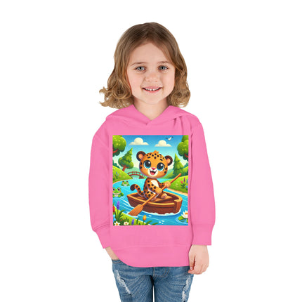 Little Explorer on the River Toddler Pullover Fleece Hoodie