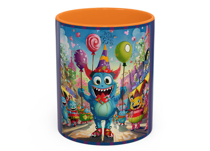 Monster Parade Madness Colorful Mugs (11oz, 15oz)