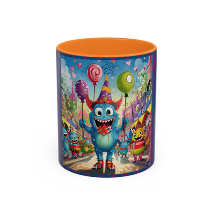 Monster Parade Madness Colorful Mugs (11oz, 15oz)