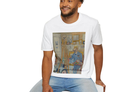 The Skeleton Painter by James Ensor Softstyle T-Shirt
