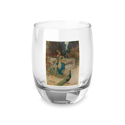 Preziosa in the Garden by Warwick Goble Whiskey Glass