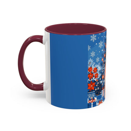 🎋❄️ The Winter Lantern Celebration Colorful Mug – Elegant Asian Christmas Fantasy