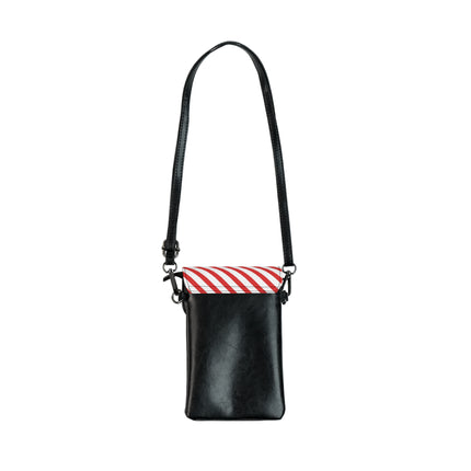 Nutcracker Candy-Striped Adventure Small Cell Phone Wallet