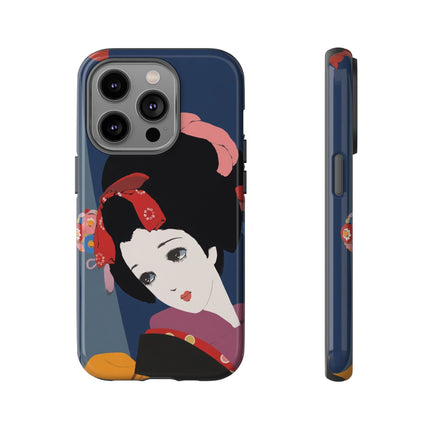Geisha Portrait Phone Case – Elegant Beauty & Timeless Grace