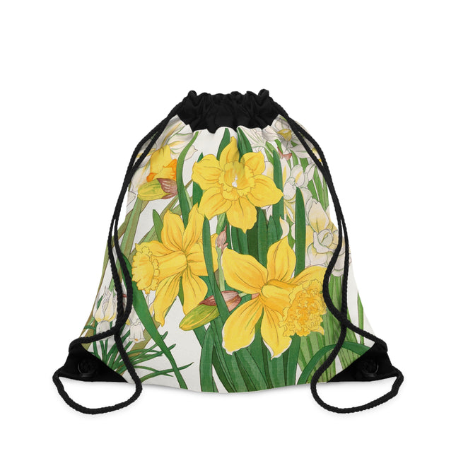 Daffodil by Tanigami Kônan Outdoor Drawstring Bag