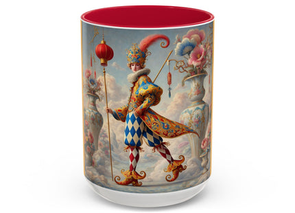 The Ornamental Jester Colorful Mugs (11oz, 15oz)