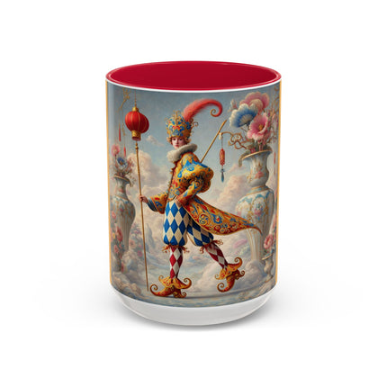 The Ornamental Jester Colorful Mugs (11oz, 15oz)