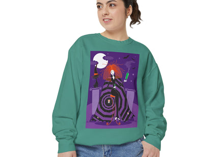 Mystic Elegance Unisex Garment-Dyed Sweatshirt