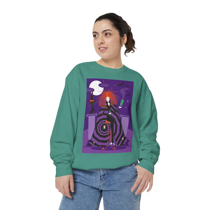 Mystic Elegance Unisex Garment-Dyed Sweatshirt