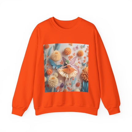 Dahlia Fairy Unisex Heavy Blend™ Crewneck Sweatshirt