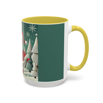 Santa's Joyful Night Colorful Mugs (11oz, 15oz)
