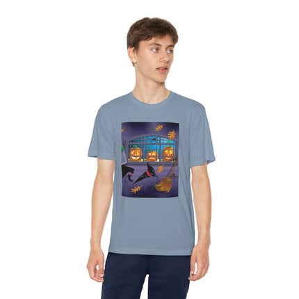 Whimsical Halloween Mischief Youth Competitor Tee