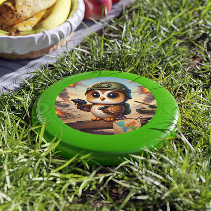 Owl on the Front Wham-O Frisbee – Tactical Scout & Night Watch