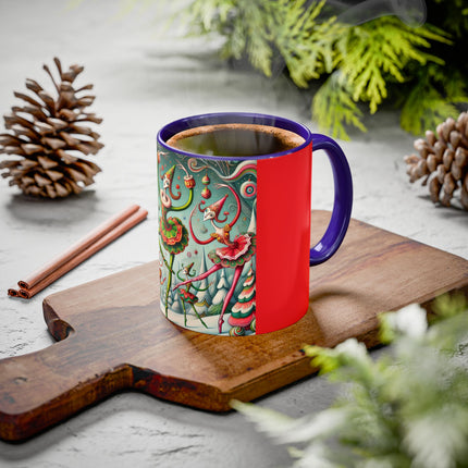 Christmas Ballet of the Absurd Colorful Mugs (11oz, 15oz)