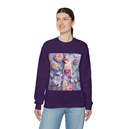 Aster Fairy Unisex Heavy Blend™ Crewneck Sweatshirt