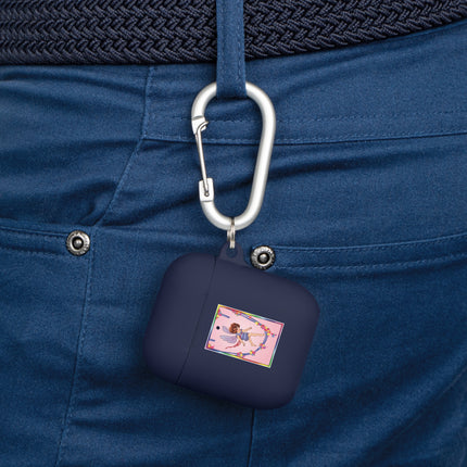 A Playful Fairy Jumps Rope AirPods Case
